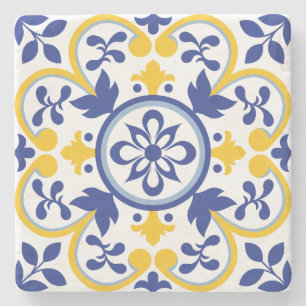Dessous-de-verre En Pierre Floraison méditerranéenne