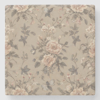Dessous-de-verre En Pierre floral