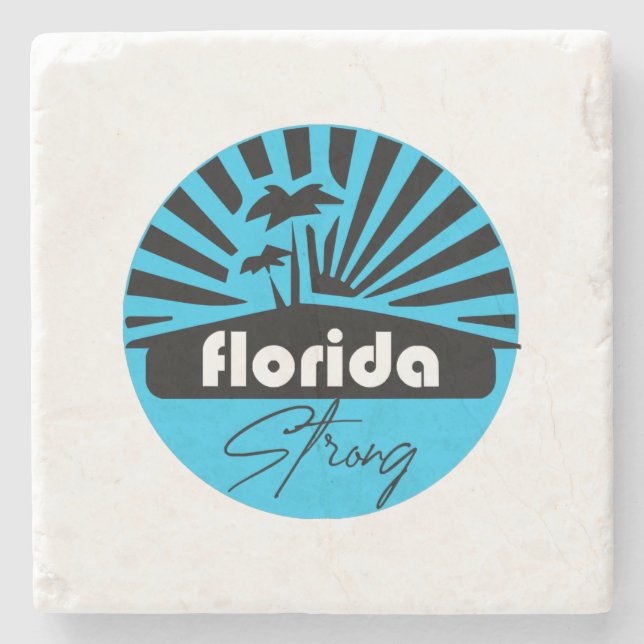 Dessous-de-verre En Pierre Florida Strong Classic (Devant)