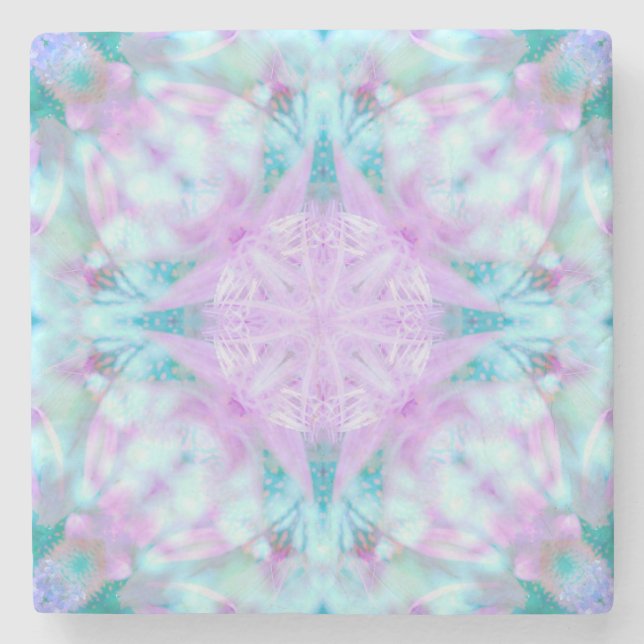 Dessous-de-verre En Pierre flower (Devant)