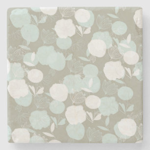Dessous-de-verre En Pierre Flowers