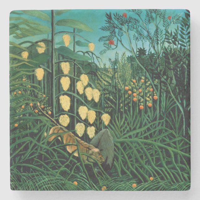 Dessous-de-verre En Pierre Forêt tropicale (Devant)