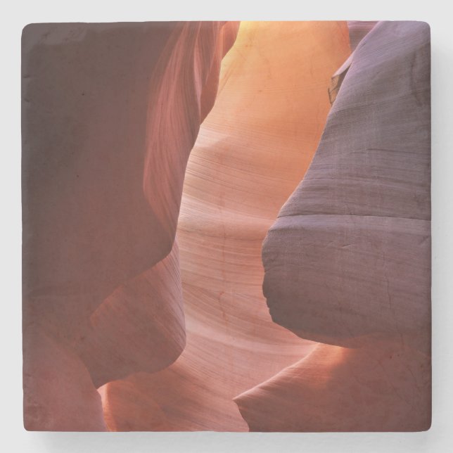 Dessous-de-verre En Pierre Formations de fentes du canyon Antelope (Devant)