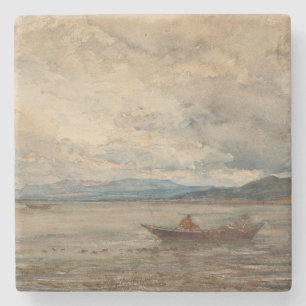 Dessous-de-verre En Pierre Fos, Environs De Martigues - Félix Ziem