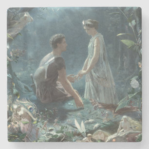 Dessous-de-verre En Pierre Furries : Le Songe d'une nuit d'été de Shakespeare