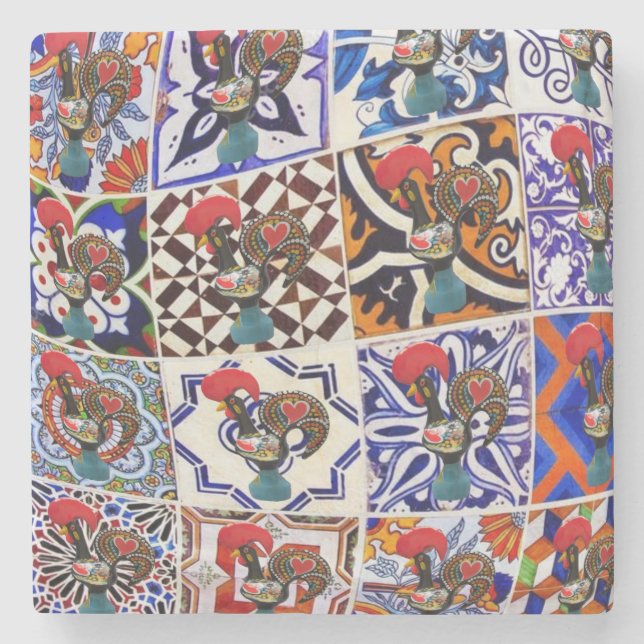 Dessous-de-verre En Pierre Galo de Barcelos Portugal (Devant)