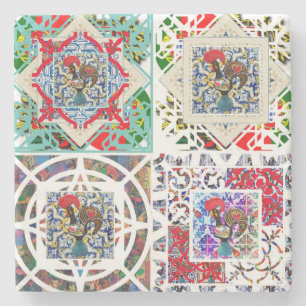 Dessous-de-verre En Pierre Galo de Barcelos, Portugal