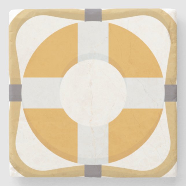 Dessous-de-verre En Pierre Gareautrain (Devant)