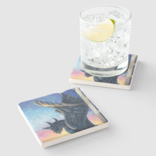 Dessous-de-verre En Pierre Gargoyle Guardian