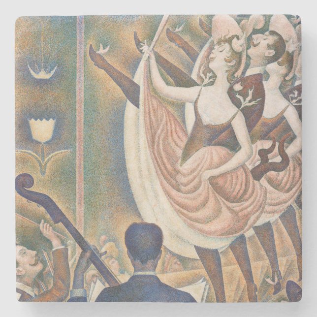 Dessous-de-verre En Pierre Georges Seurat - Le Chahut (Devant)