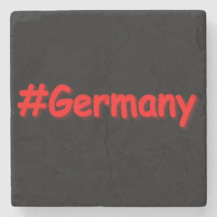 Dessous-de-verre En Pierre "#Germany" Joli design. Commandez dès maintenant