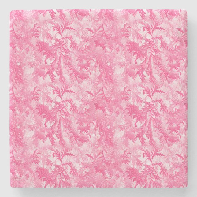 Dessous-de-verre En Pierre Glace rose (Devant)