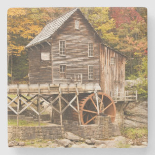 Dessous-de-verre En Pierre Glade Creek Grist Mill, Parc d'État Babcock, 2