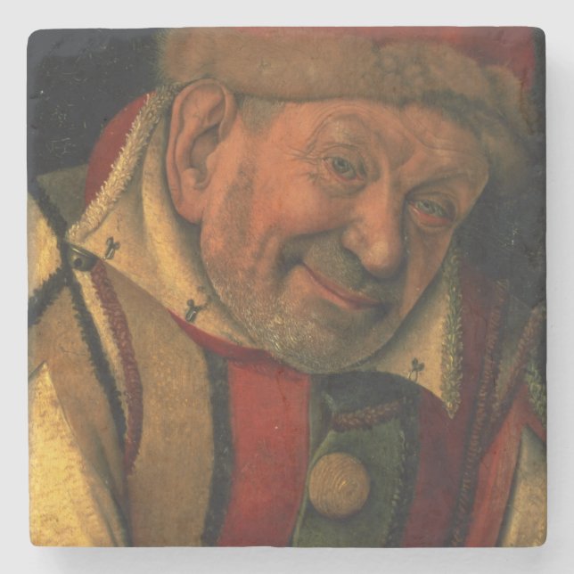 Dessous-de-verre En Pierre Gonella, le farceur de cour de Ferrare, c.1445 (Devant)