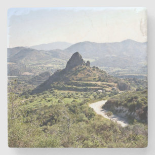 Dessous-de-verre En Pierre Grande formation rocheuse paysage naturel Chypre