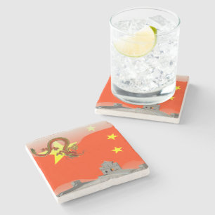 Dessous-de-verre En Pierre Grande Muraille de la Chine
