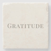 Gratitude – Conception de typographie minimale