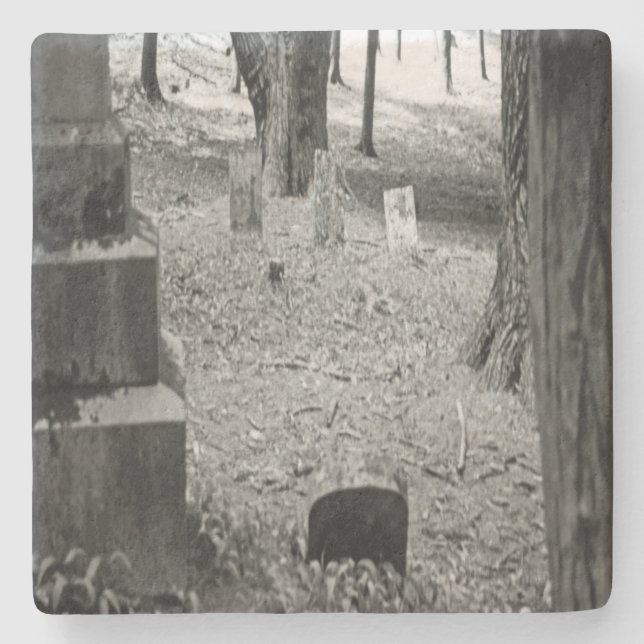 Dessous-de-verre En Pierre Grave oubliée (Devant)