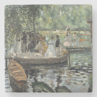 Dessous-de-verre En Pierre Grenouillère Renoir Impressionniste Peinture Art