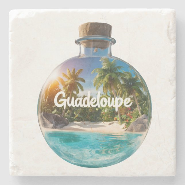 Dessous-de-verre En Pierre Guadeloupe (Devant)