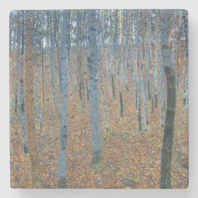 Dessous-de-verre En Pierre Gustav Klimt Beech (Devant)