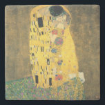 Dessous-de-verre En Pierre GUSTAV KLIMT - Le baiser 1907<br><div class="desc">GUSTAV KLIMT - Le baiser 1907
Pétrole et feuille d'or sur la toile</div>