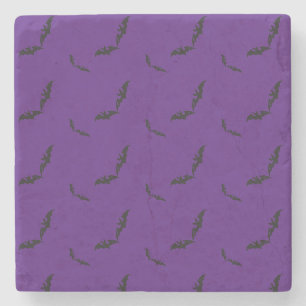 Dessous-de-verre En Pierre Halloween/chauve-souris