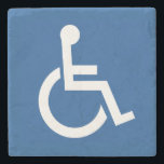 Dessous-de-verre En Pierre Handicapé<br><div class="desc">Handicapés,  Désactivés</div>