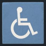 Dessous-de-verre En Pierre Handicapé<br><div class="desc">Handicapés,  Désactivés</div>