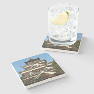 Dessous-de-verre En Pierre Hiroshima Castle 広 島 城, Hiroshima, Japon
