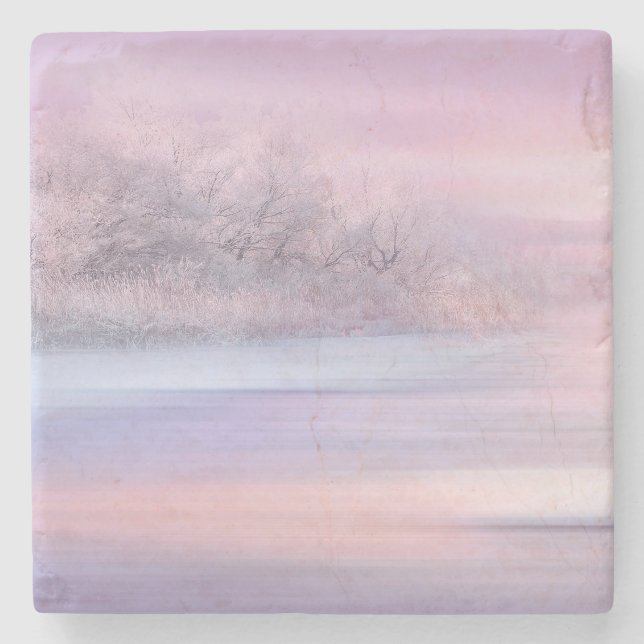 Dessous-de-verre En Pierre Hiver 06 (Devant)