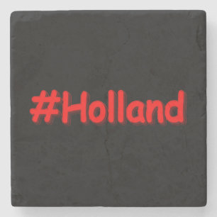 Dessous-de-verre En Pierre "#Holland" Joli Design. Commandez dès maintenant