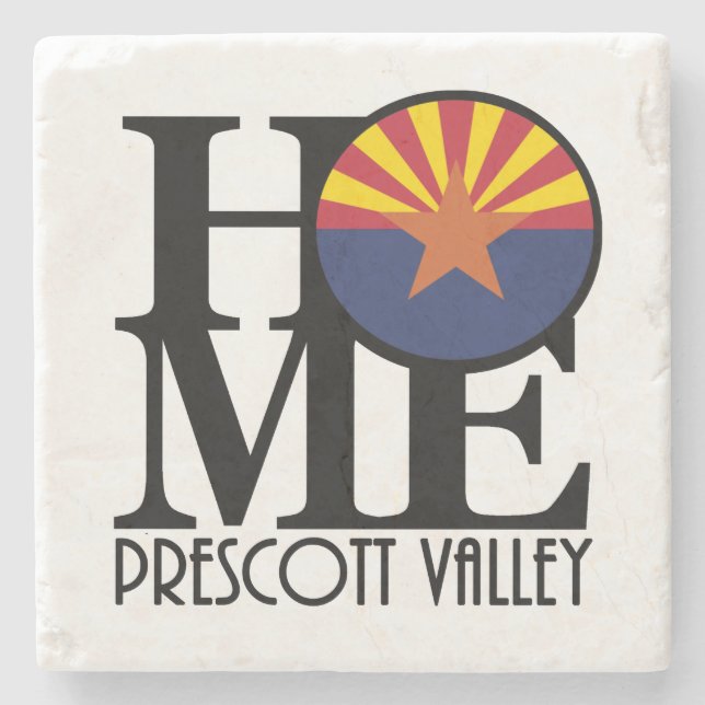 Dessous-de-verre En Pierre HOME Prescott Valley (Devant)
