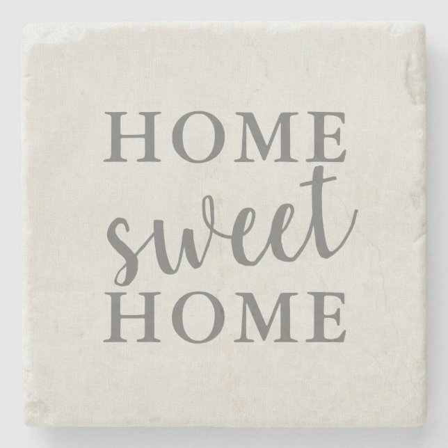Dessous-de-verre En Pierre Home Sweet Home (Devant)