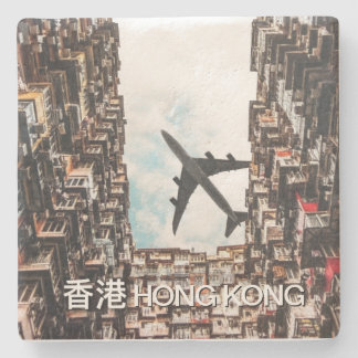 Dessous-de-verre En Pierre Hong Kong Airplane 
