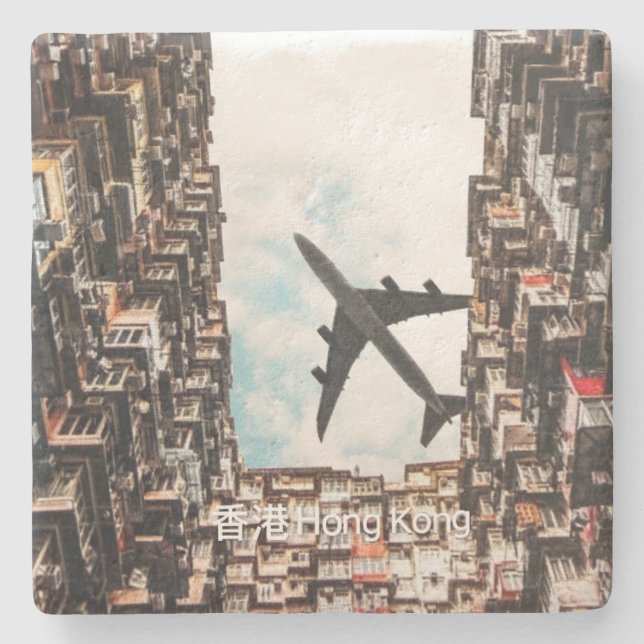 Dessous-de-verre En Pierre Hong Kong Stone Coaster (Devant)