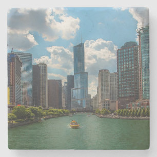 Dessous-de-verre En Pierre Horizon Chicago