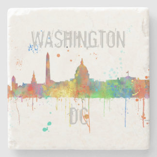 DESSOUS-DE-VERRE EN PIERRE HORIZON DE WASHINGTON DC
