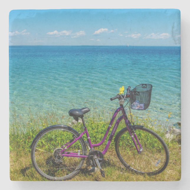 Dessous-de-verre En Pierre Île Mackinac (Devant)