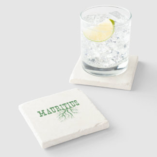 Dessous-de-verre En Pierre Ile Maurice Arbre Racines Mot Art Maurice Racine