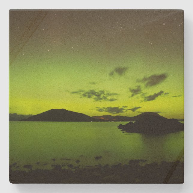 Dessous-de-verre En Pierre Illuminer Aurora (Devant)