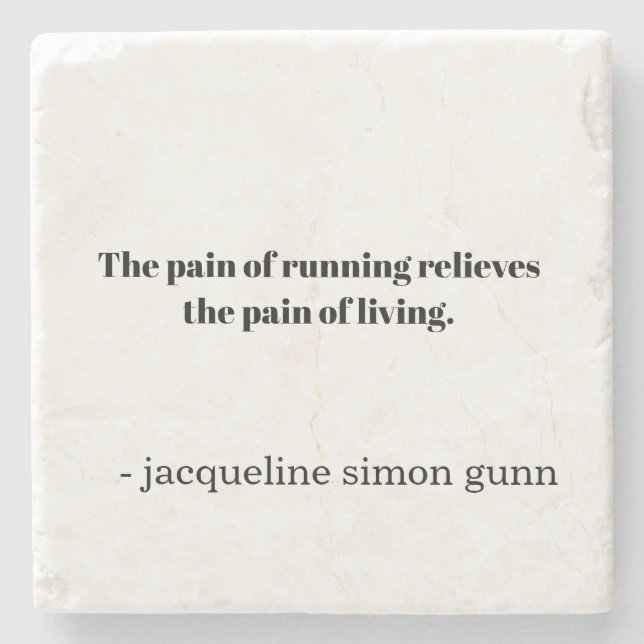 Dessous-de-verre En Pierre Inspiration runners  (Devant)