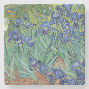 Dessous-de-verre En Pierre Irises par Van Gogh