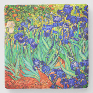 Dessous-de-verre En Pierre Irises par Vincent Van Gogh