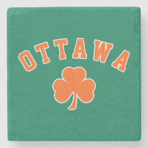 Dessous-de-verre En Pierre Irlandais d'Ottawa
