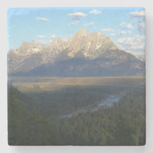 Dessous-de-verre En Pierre Jackson Hole Mountains (Grand Teton National Park)