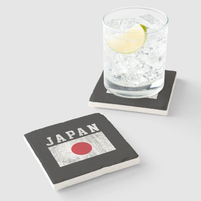 Dessous-de-verre En Pierre Japon (Côté)