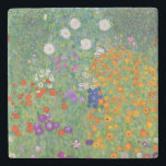 Dessous-de-verre En Pierre Jardin aux fleurs Gustav Klimt Art Vintage Art Nou<br><div class="desc">Gustav Klimt Jardin Fleur Jardin Art Nouveau Vintage Peinture Art Nouveau 1907</div>