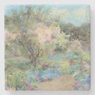 Dessous-de-verre En Pierre Jardin de Kilmurry (par Mildred Anne Butler)