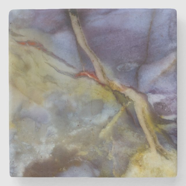 Dessous-de-verre En Pierre Jasper violet (Devant)